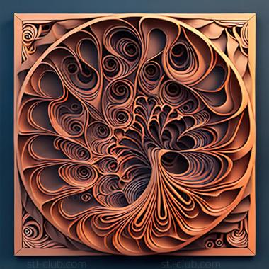 3D model st fractals (STL)